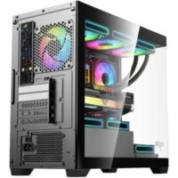 DarkFlash C218M 4 Fans Mid-Tower PC Case Black - Image 2
