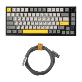 EPOMAKER Ajazz AK820 Pro 75% Mechanical Keyboard, Gasket-Mounted Gaming Keyboard with TFT Smart Display&Knob + USB-C Keyboard Cable - Image 7