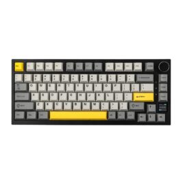 EPOMAKER Ajazz AK820 Pro 75% Mechanical Keyboard, Gasket-Mounted Gaming Keyboard with TFT Smart Display&Knob + USB-C Keyboard Cable