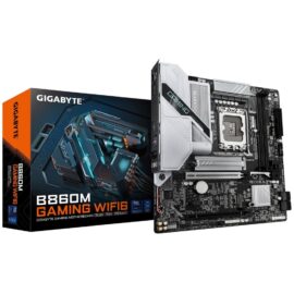 Gigabyte B860M Gaming WiFi6 LGA 1851 M-ATX Motherboard Intel B860 Chipset 2x DIMM DDR5 Slots Up to 128GB Max Memory 1x PCIe 5.0 x16 2x M.2 Slots WiFi 6 & BT 5.3