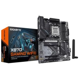 GIGABYTE X870 GAMING WIFI6 AM5 LGA 1718, ATX, DDR5, 3x M.2, PCIe 5.0, USB4, WIFI 6, 2.5GbE LAN, EZ-Latch Motherboard