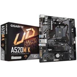 Gigabyte A520M K DDR4 AMD AM4 MicroATX Motherboard