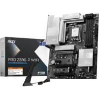 MSI PRO Z890-P WiFi DDR5 LGA 1851 PCIe 5.0, M.2, SATA, 5Gbps LAN, USB Type-C, Wi-Fi 7 Motherboard