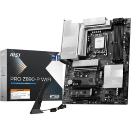 MSI PRO Z890-P WiFi DDR5 LGA 1851 PCIe 5.0, M.2, SATA, 5Gbps LAN, USB Type-C, Wi-Fi 7 Motherboard