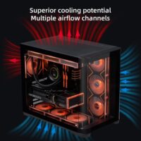 SAMA Neview 2851A ATX Mid Tower Gaming Chassis - Black