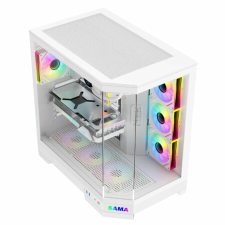 SAMA Neview 3021 ATX Full Tower Gaming Chassis - White