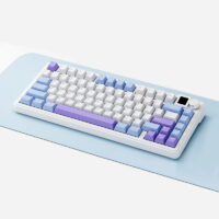 XINMENG M75 Pro TFT Display Tri-Mode Gasket Mechanical Keyboard - White Blue - Rocket Racoon
