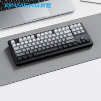 XINMENG M87 Pro V2 Tri-Mode Gasket Mechanical Keyboard - Gradient Black - Rocket Racoon