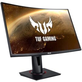 Asus TUF Gaming VG27WQ 27" WQHD Curved Gaming Monitor (2560×1440), 165Hz (above 144Hz), Extreme Low Motion Blur™, Adaptive-sync, Freesync™ Premium,1ms (MPRT), DisplayHDR™ 400 - Image 2