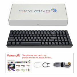 Skyloong GK96 Black Tri-mode Wireless RGB Mechanical Keyboard – Red Switches 3
