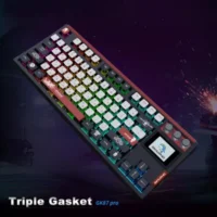 SKYLOONG GK87 Pro Wireless Mechanical Keyboard with TFT Screen – Spartan – Red Switches 6