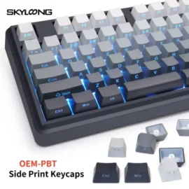 SKYLOONG GK104Pro Dual-Screen Tri-mode Wireless RGB Mechanical Keyboard – Twilight – Red Switches 2