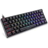 Skyloong GK61 Black Tri-mode Wireless RGB Mechanical Keyboard – Brown Switches 4