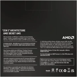AMD Ryzen 7 9700X 8-Core, 16-Thread Unlocked Gaming Desktop Processor - Image 3
