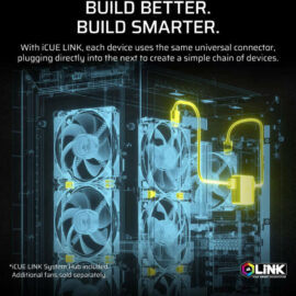 Corsair iCUE LINK TITAN 360 RX LCD Liquid CPU Cooler Back - Image 5