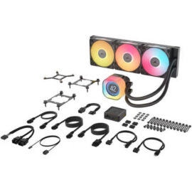 Corsair iCUE LINK TITAN 360 RX LCD Liquid CPU Cooler Back - Image 11