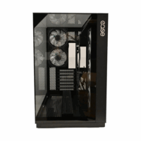 Ease EC125B Premium Mid-Tower ATX Gaming Case Black - Image 5