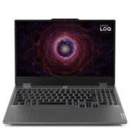Lenovo LOQ 15 Gaming Laptop - AMD Ryzen 5 7235HS Processor 12-GB 512-GB 6-GB NVIDIA GeForce RTX3050 GDDR6 GC 15.6" Full HD 1080p IPS 300nits AG 144Hz G-Sync Display Nahimic Audio Backlit KB Luna Grey,