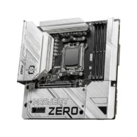 MSI B650M PROJECT ZERO AM5 AMD B650 Ryzen 7000 SATA DDR5 Wi-Fi 6E Bluetooth mATX Back Connect Design Motherboard - Image 4
