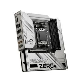 MSI B650M PROJECT ZERO AM5 AMD B650 Ryzen 7000 SATA DDR5 Wi-Fi 6E Bluetooth mATX Back Connect Design Motherboard - Image 5