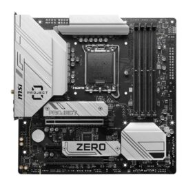 MSI B760M PROJECT ZERO Wi-Fi 6E LGA 1700 LGA1700 DDR5 Back Connect Design mATX Motherboards - Image 2