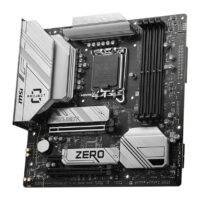 MSI B760M PROJECT ZERO Wi-Fi 6E LGA 1700 LGA1700 DDR5 Back Connect Design mATX Motherboards - Image 3