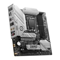 MSI B760M PROJECT ZERO Wi-Fi 6E LGA 1700 LGA1700 DDR5 Back Connect Design mATX Motherboards - Image 4