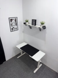 MXG MGD-01R Motorized/SIT-Stand Desk With Fast Charging Ports and Creative Control Panel White - Image 4