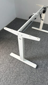 MXG MGD-01R Motorized/SIT-Stand Desk With Fast Charging Ports and Creative Control Panel White - Image 5