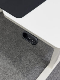 MXG MGD-01R Motorized/SIT-Stand Desk With Fast Charging Ports and Creative Control Panel White - Image 7