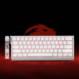 Madlions FGG MAD60 Magnetic Switches RGB Wired Keyboard White