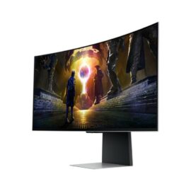 Samsung Odyssey G8 34" LS34DG852S OLED G8 (G85SD) Ultra-WQHD 175Hz 0.03ms Curved Gaming Monitor - Image 2