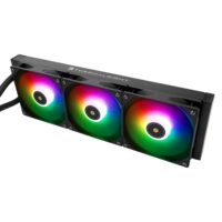 Thermalright Core Vision 360 Black ARGB 360mm AIO Liquid CPU Cooler, IPS LCD Screen - Image 3