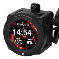 Thermalright Core Vision 360 Black ARGB 360mm AIO Liquid CPU Cooler, IPS LCD Screen - Image 7