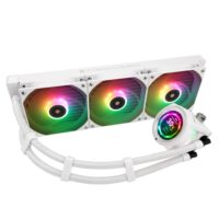 Thermalright Core Vision 360 White ARGB 360mm AIO Liquid CPU Cooler, IPS LCD Screen - Image 2