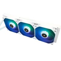 Thermalright Core Vision 360 White ARGB 360mm AIO Liquid CPU Cooler, IPS LCD Screen - Image 3
