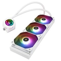 Thermalright Core Vision 360 White ARGB 360mm AIO Liquid CPU Cooler, IPS LCD Screen - Image 5
