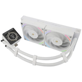 Thermalright Frozen Vision 240 White ARGB 240mm AIO Liquid CPU Cooler, IPS LCD Screen - Image 4