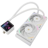Thermalright Frozen Vision 240 White ARGB 240mm AIO Liquid CPU Cooler, IPS LCD Screen - Image 5