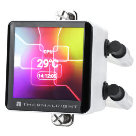 Thermalright Frozen Vision 240 White ARGB 240mm AIO Liquid CPU Cooler, IPS LCD Screen - Image 6