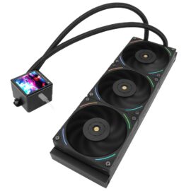 Thermalright Frozen Vision 360 Black ARGB 360mm AIO Liquid CPU Cooler, IPS LCD Screen - Image 3