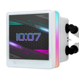 Thermalright Grand Vision 360 White ARGB 360mm CPU AIO Liquid Cooler,IPS LCD Screen - Image 6