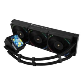Thermalright Mjolnir Vision 360 Black ARGB 360mm AIO Liquid CPU Cooler, IPS LCD Screen - Image 2
