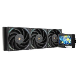 Thermalright Mjolnir Vision 360 Black ARGB 360mm AIO Liquid CPU Cooler, IPS LCD Screen