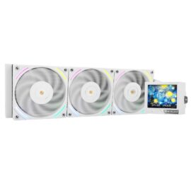 Thermalright Mjolnir Vision 360 White ARGB 360mm AIO Liquid CPU Cooler, IPS LCD Screen