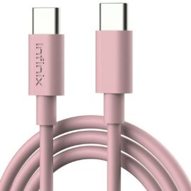 Infinix data cable XDC33 Type C to Type C Pink