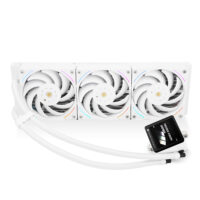 Thermalright Frozen Vision 360 White ARGB 360mm AIO Liquid CPU Cooler, IPS LCD Screen - Image 4