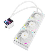 Thermalright Frozen Vision 360 White ARGB 360mm AIO Liquid CPU Cooler, IPS LCD Screen - Image 5