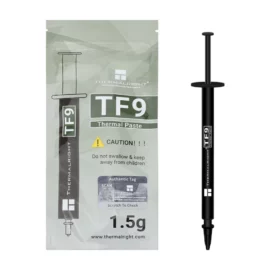Thermalright TF9 1.5g Thermal Grease, The High Performance Thermal Paste for Cooling All Processors, Heat Sink Paste High Durability 1.5W/m. Graphics Cards and Heat Sinks in Computers and Consoles