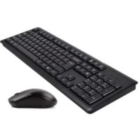 A4Tech 4200NS Wireless Desktop Keyboard Mouse | Black - Image 4